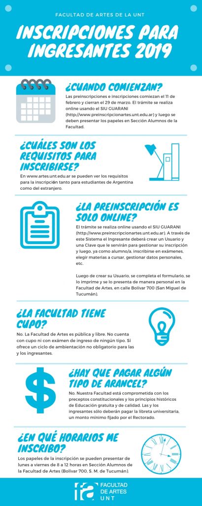 INSCRIPCIONES Y REINSCRIPCIONES